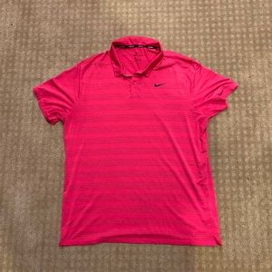 Nike dri fit polo